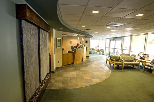 Interior of Eye Center Office in Burien